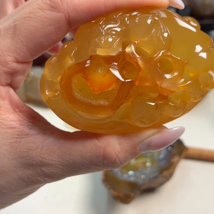 未镶嵌吊坠(不含链)玛瑙/玉髓
