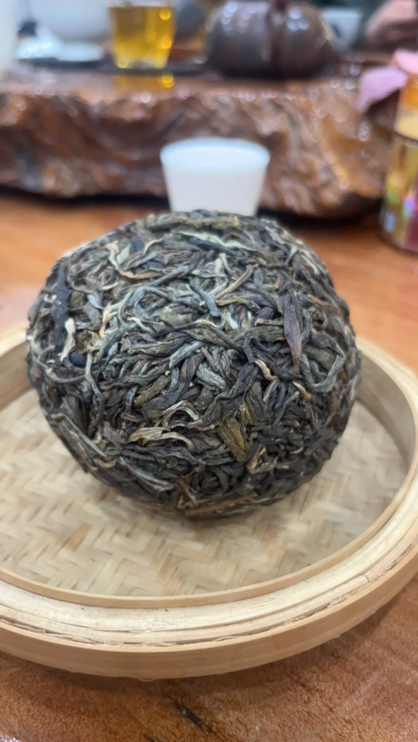 【曼岗大箐27号】2023年 曼岗大箐 古树春 茶团