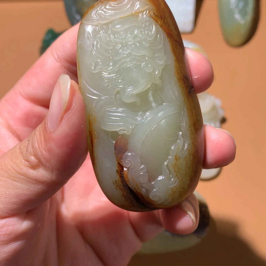 和田玉（糖玉）未镶嵌挂件