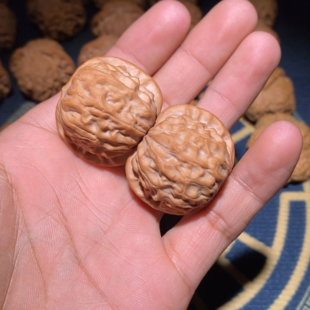 文玩核桃把件石门元宝34尺寸