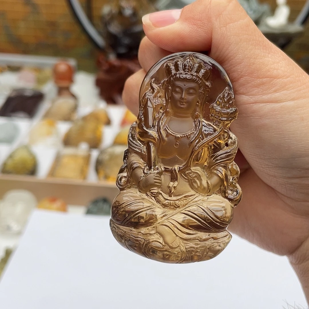 何***森未镶嵌水晶颈饰定制