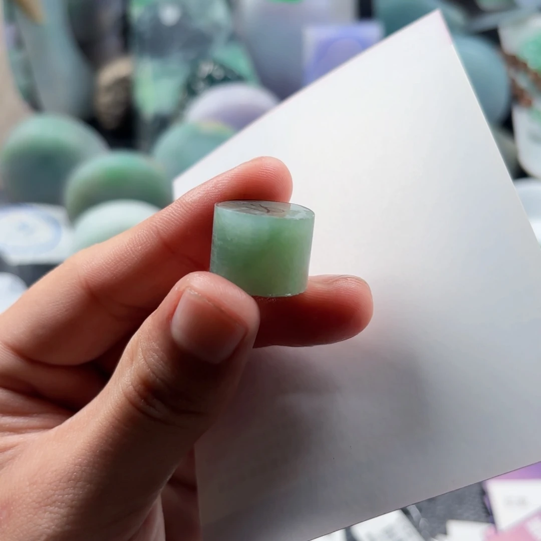 定制翡翠未镶嵌直桶珠13*12