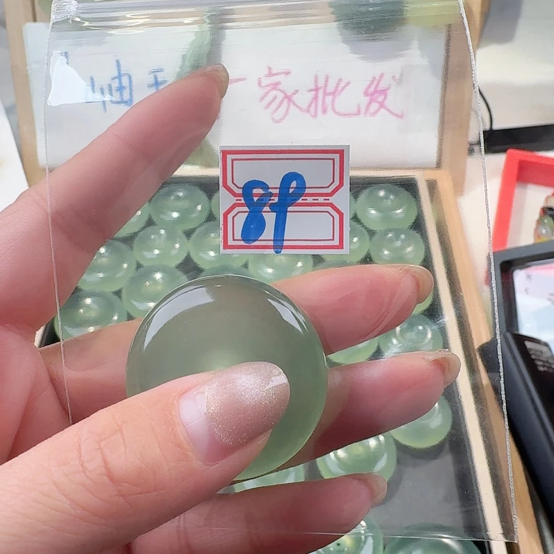 蛇纹石玉颈饰合金｀****｜精美礼品