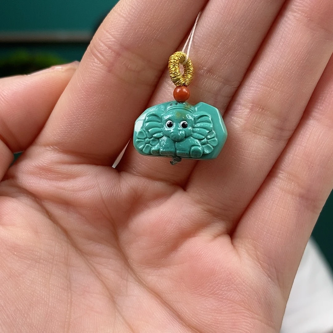 未镶嵌绿松石珠宝奇石