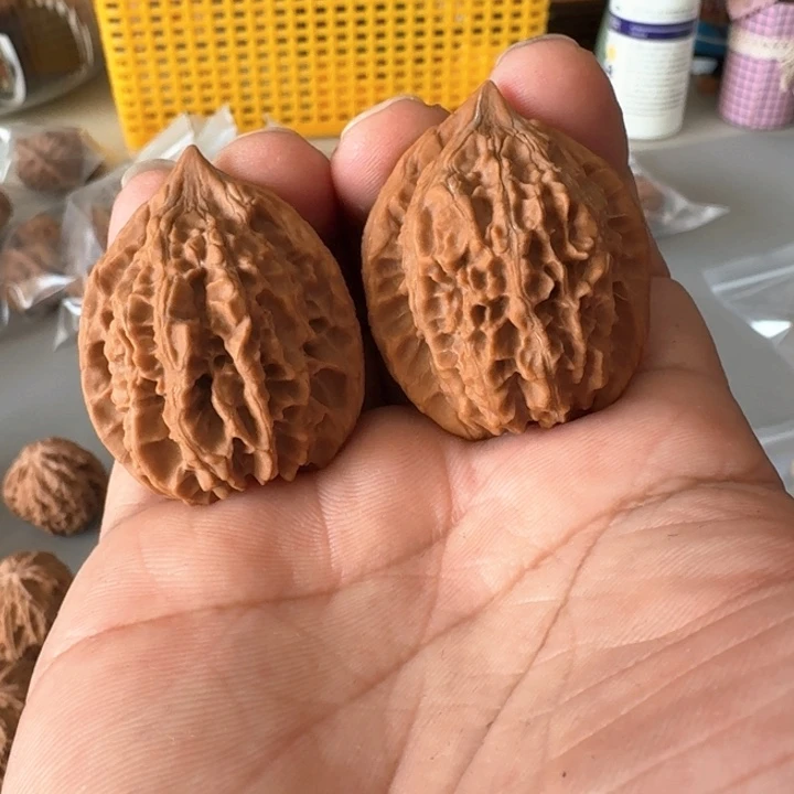 桃核把件野鸡35q尺