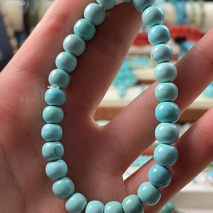 绿松石未镶嵌手串