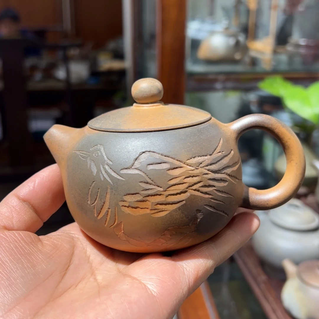 贵台龙窑柴烧茶壶161旭***虹