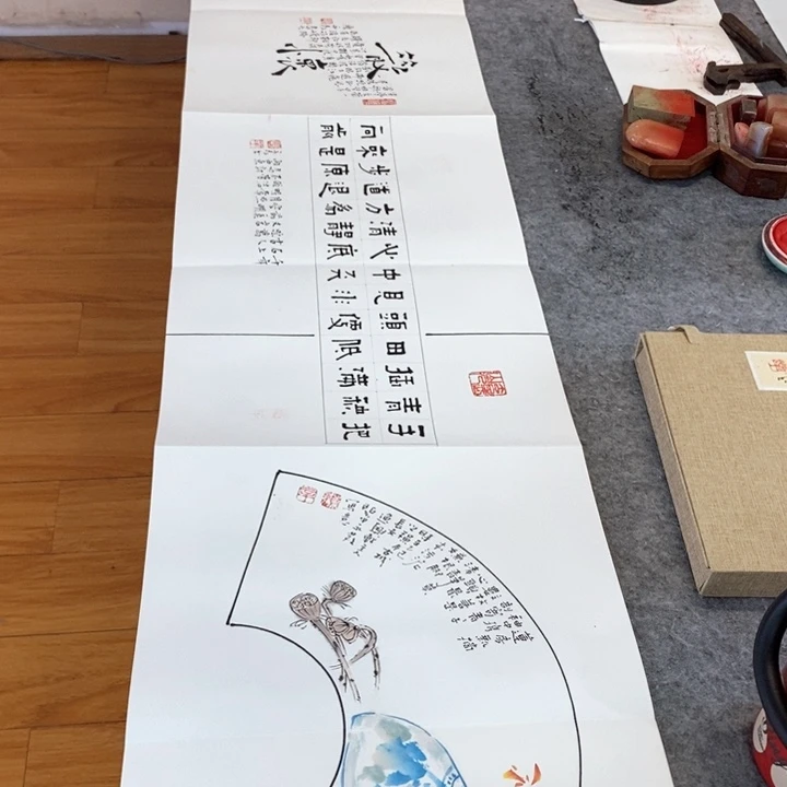 书法书法作品多次参加