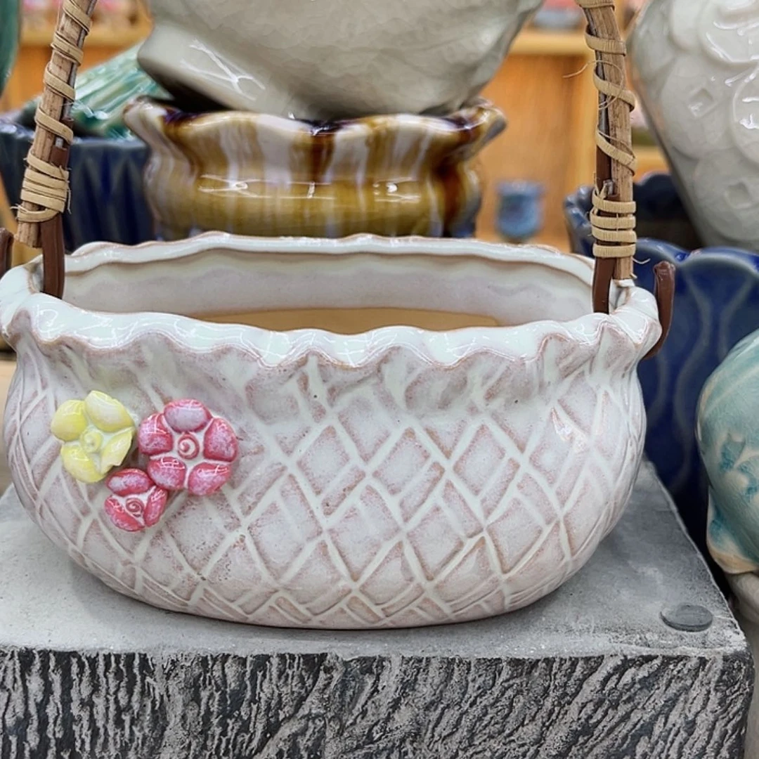 【闪购商品】陶瓷花盆