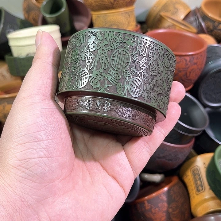 茶杯紫砂全手工紫砂主人杯