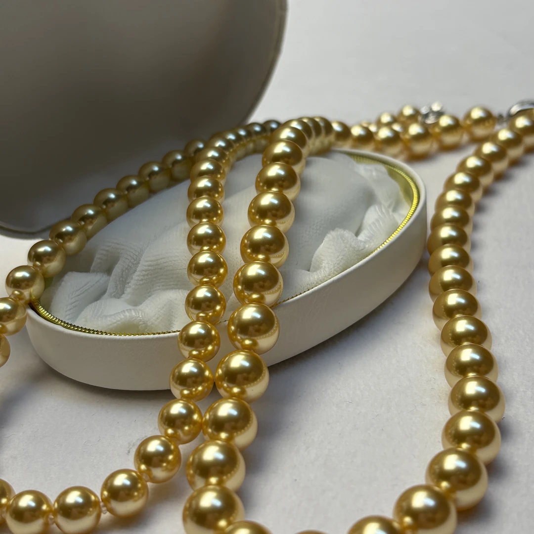 合金项链 原创设计金珠项链实物拍摄时尚百搭