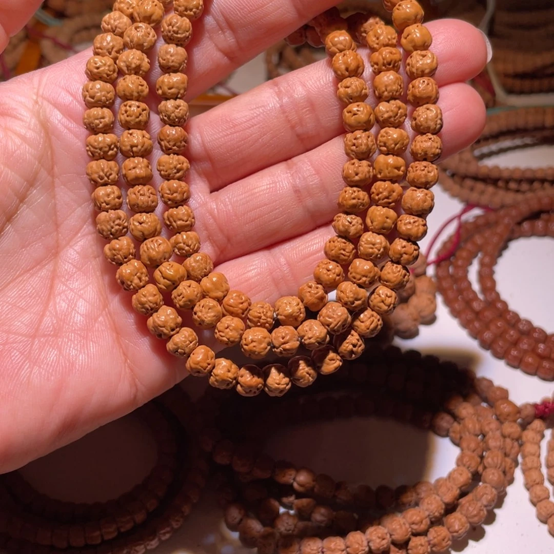 金刚菩提手串小**疼原桩佛手7+