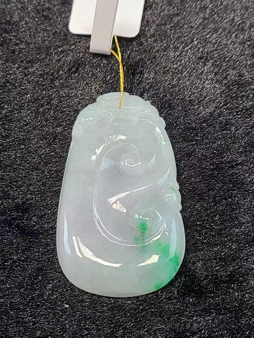 缅甸翡翠A货吊坠4140