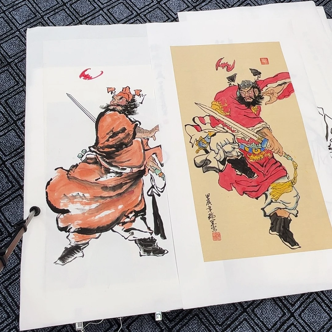 新***藏国画武瑞军老师三尺人物2奇