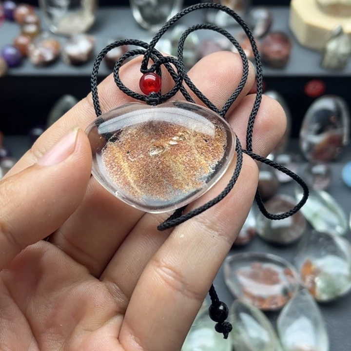 未镶嵌吊坠(赠链)水晶