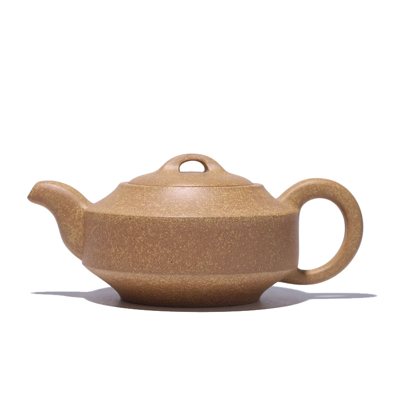 大吉羊柴烧 宜兴紫砂壶茶壶 原矿吉羊金段汉君320ml徐雅