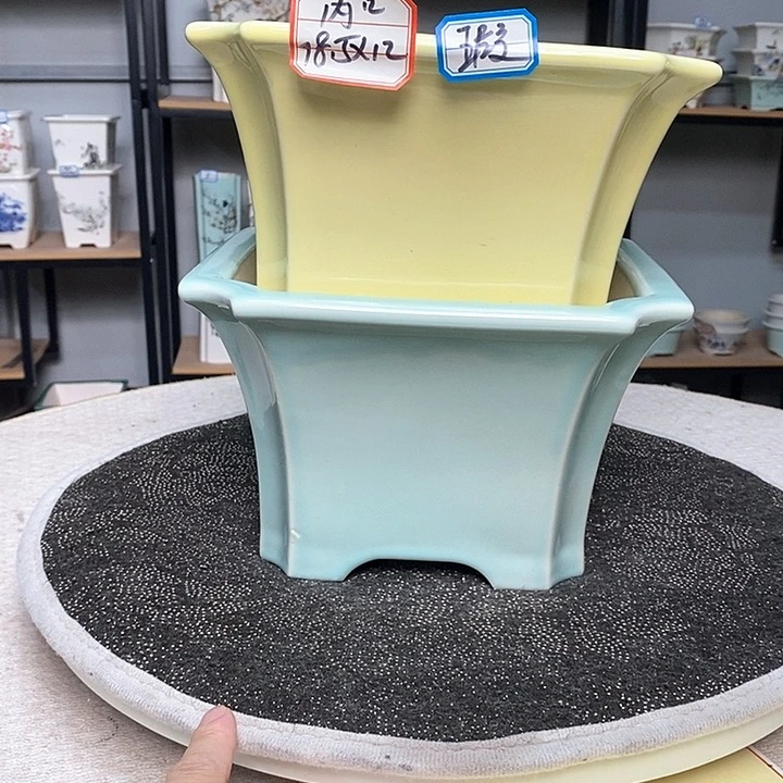 紫砂的花盆很漂亮5