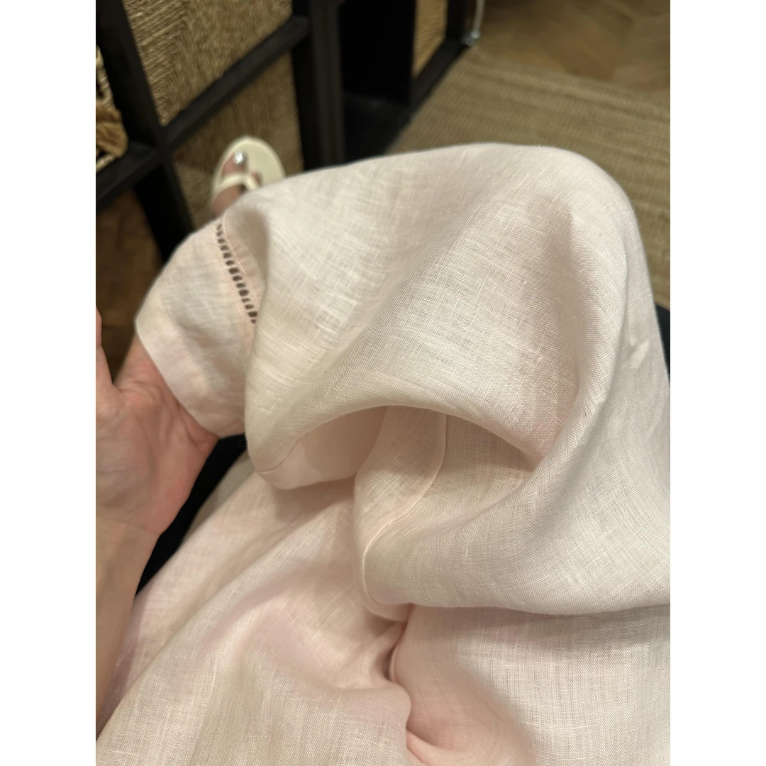 韩版简约纯色休闲睡裤女夏季2025年新款高腰大码宽松家居裤遛弯裤