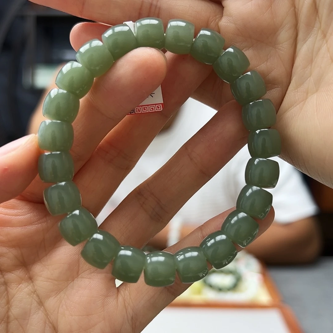 手链未镶嵌和田玉10冰羊脂