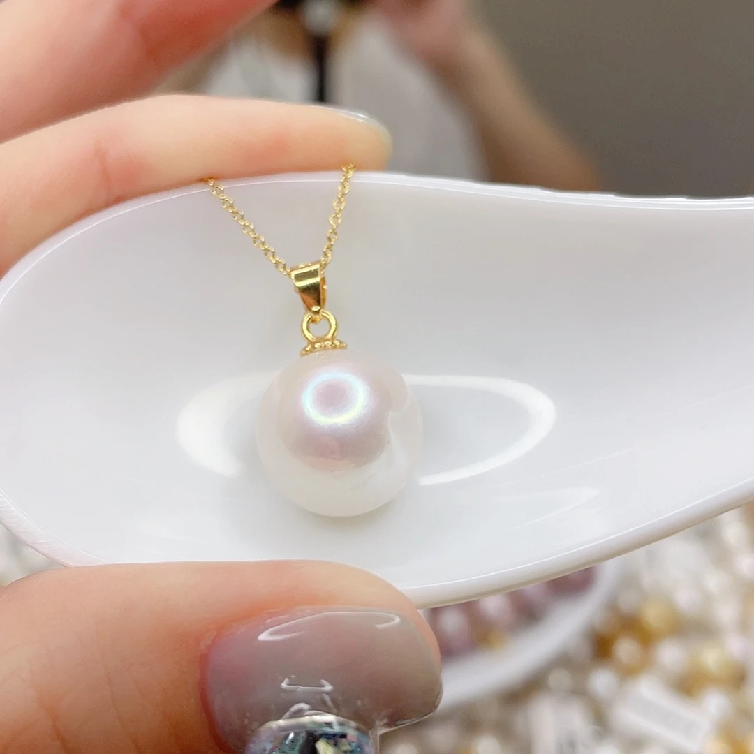 淡水珍珠合金吊坠(赠链)
