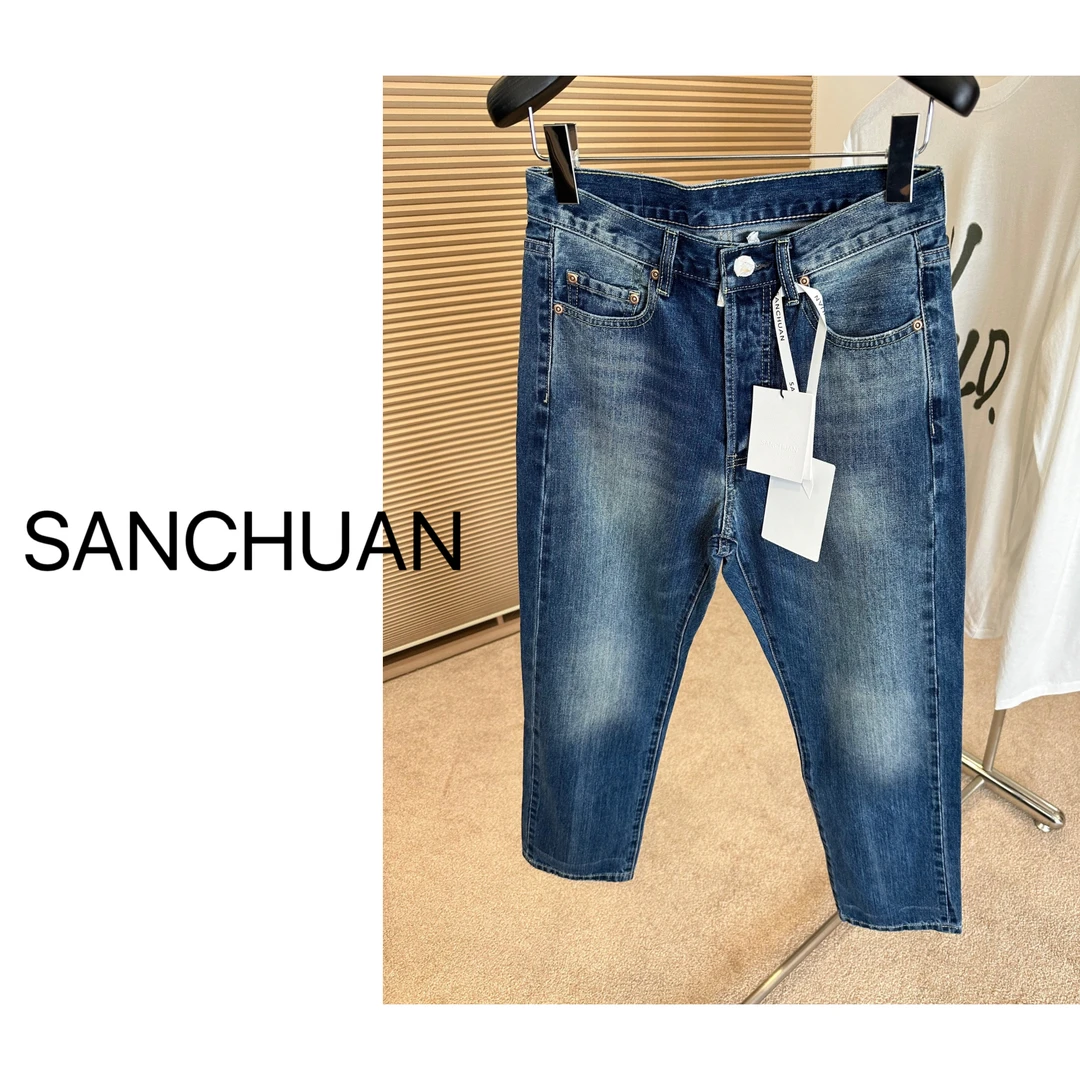 C家日本款红边牛仔裤