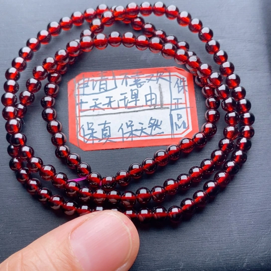 手链未镶嵌石榴石4.4