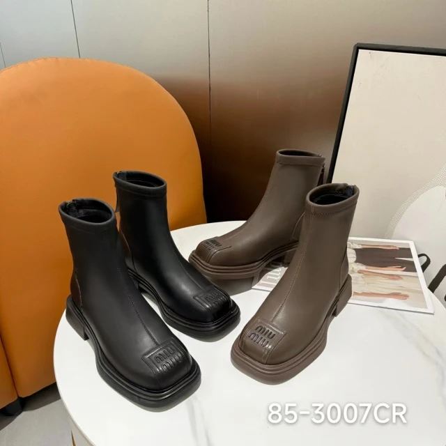 25年加绒小短靴子