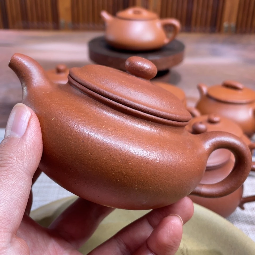 紫砂茶壶八*宜兴紫砂原矿紫砂壶