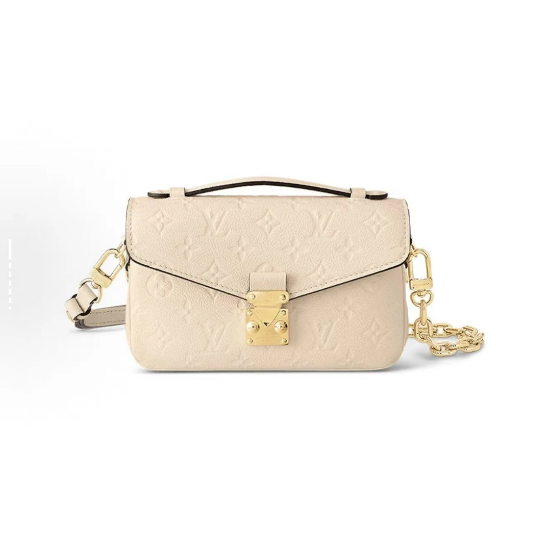 99新 LouisVuitton/路易威登 云朵奢品/LV小邮差奶油色/98新