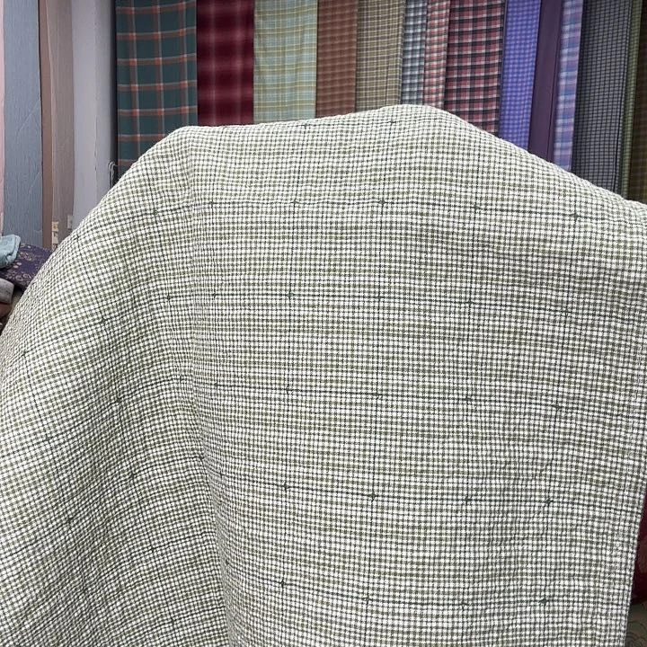 棉水洗棉枕巾绿色