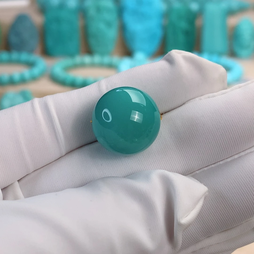 绿松石挂件未镶嵌