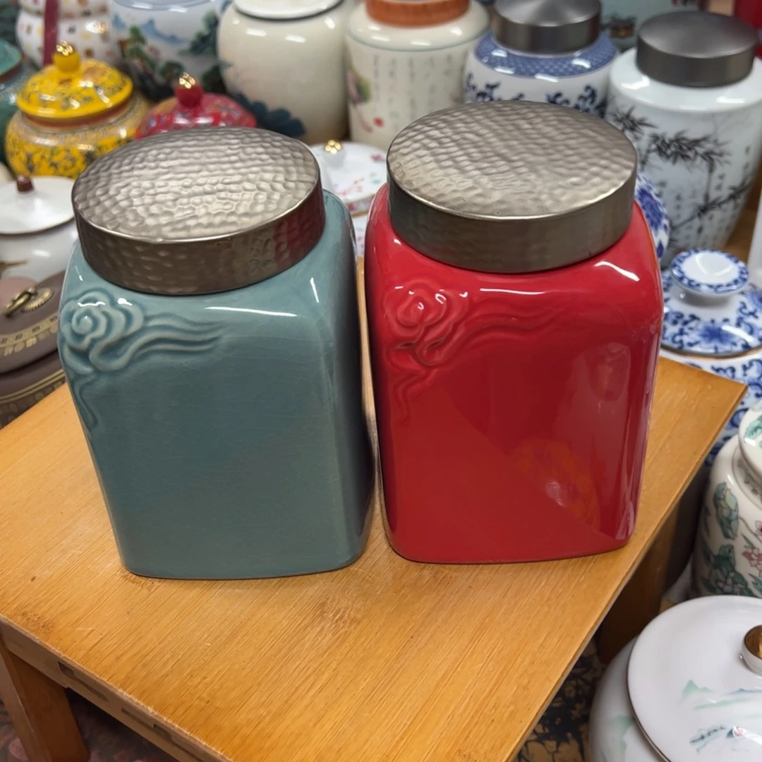 茶叶罐陶瓷茶叶罐装