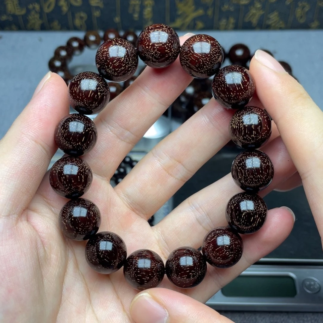 檀香紫檀（小叶紫檀）1.5 15颗 大满金星