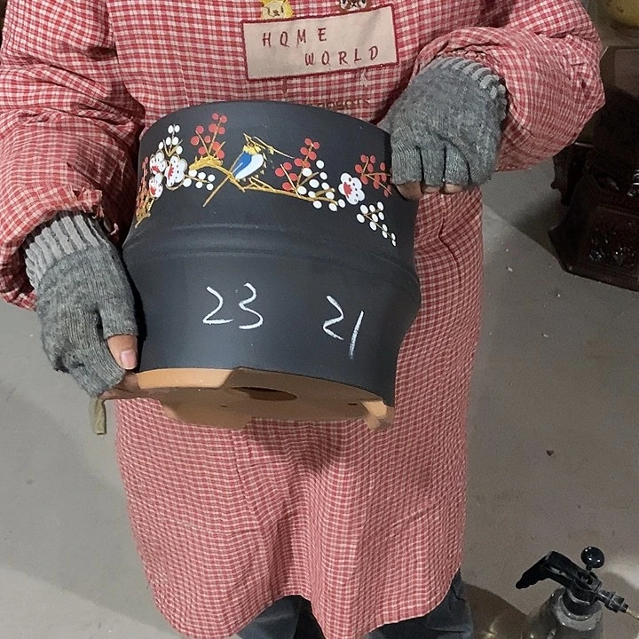 紫砂花盆紫砂花盆