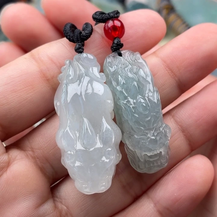 翡翠未镶嵌颈饰天然翡翠a货