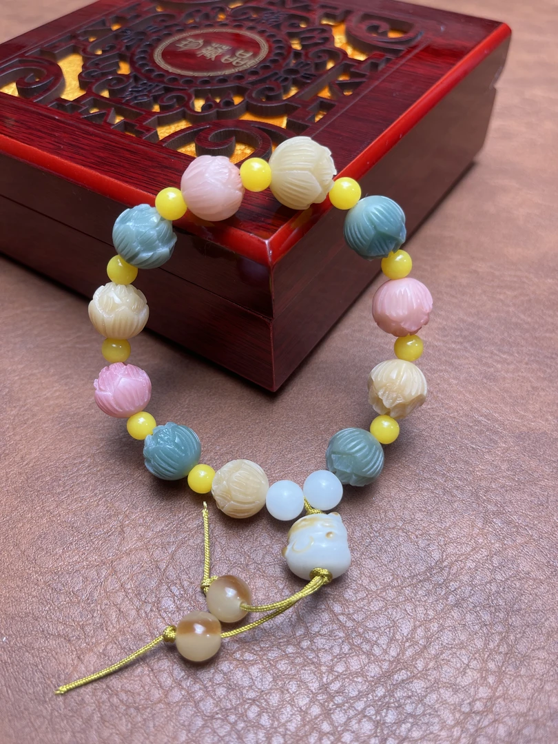 057有钱花菩提单圈精品手串xk057（无礼盒）