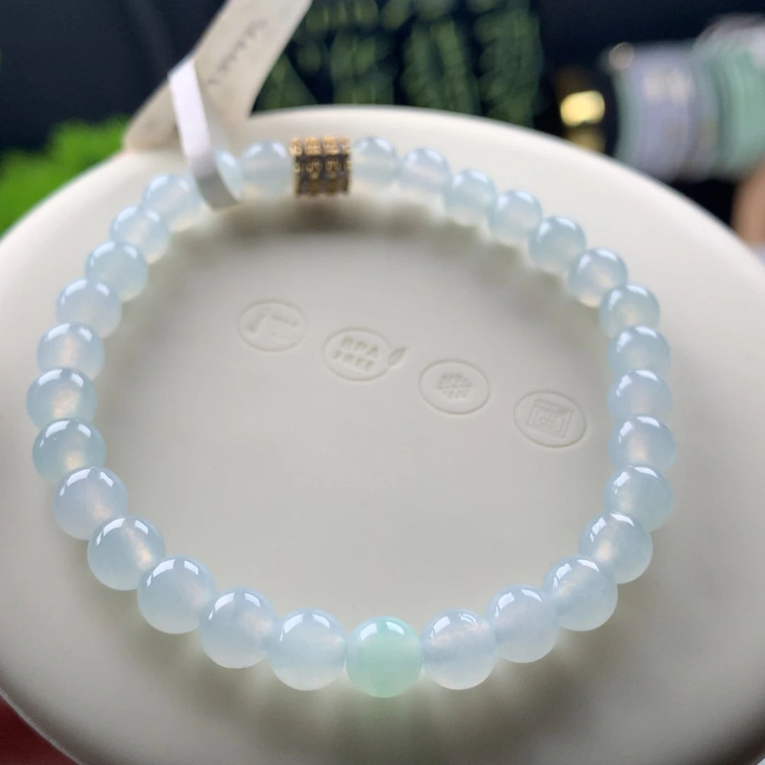 未镶嵌手链翡翠卡6