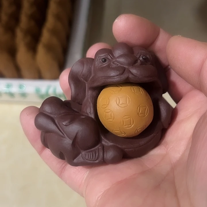 紫砂茶宠界**龙紫砂时来运转