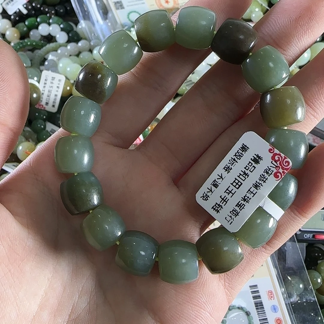 和田玉手链未镶嵌94