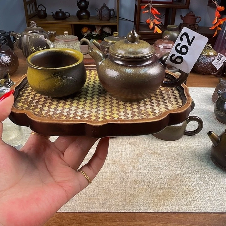 柴燒壺泡茶香柴燒壺