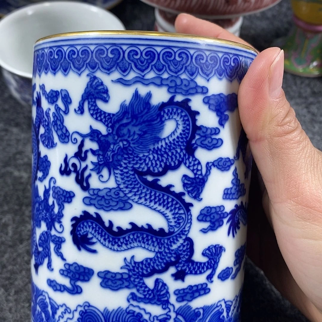 手工手绘陶瓷摆件工艺品