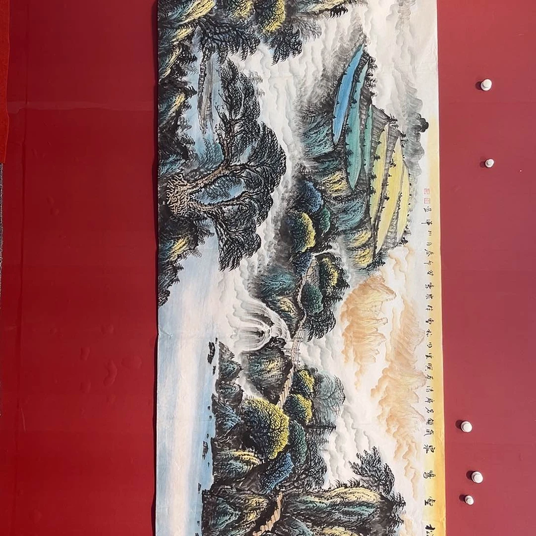 国画手绘国画作品