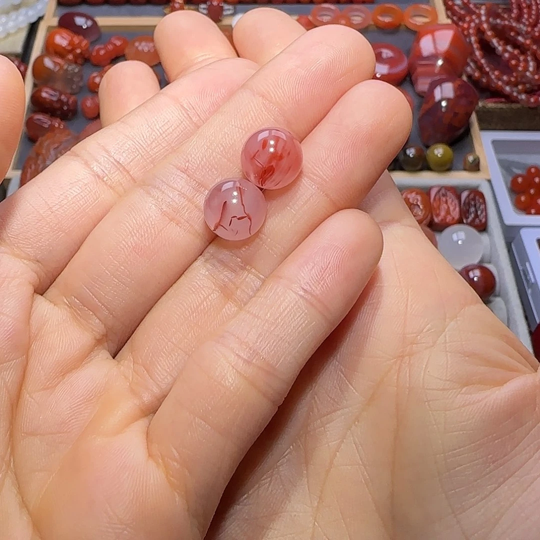 未镶嵌南红玛瑙珠宝奇石何*′