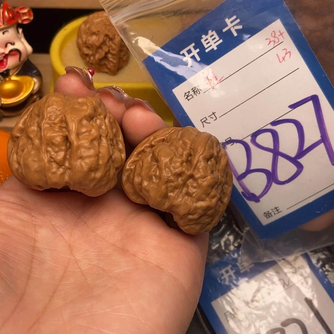 桃核吊坠核桃蛙蛙