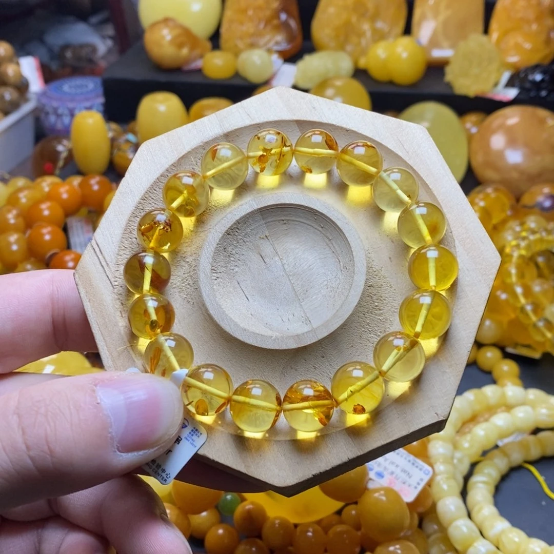 裸石琥珀未镶嵌蜜蜡