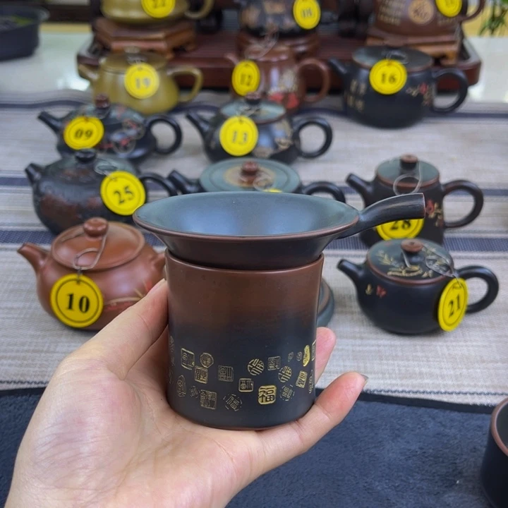 萱***y坭兴陶原矿坭料制作