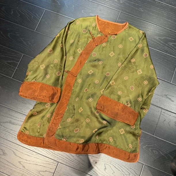 5110-1《晚晚推荐》新中式重工百搭太太服外套