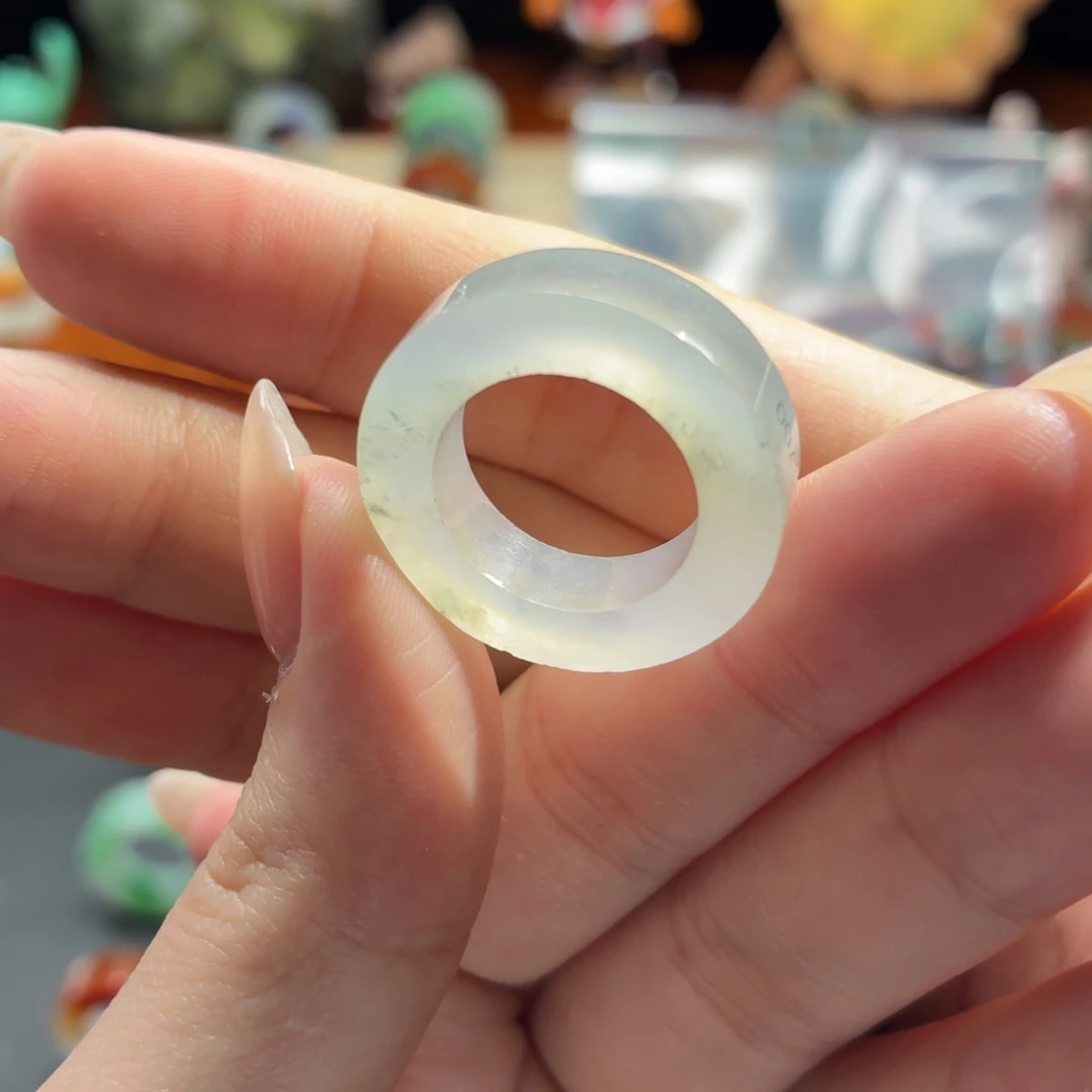 未镶嵌戒指翡翠荔枝冻冻 11-15