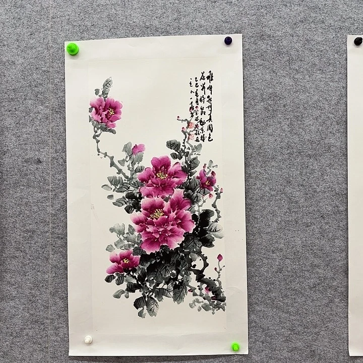 国画花鸟等多种鸟类的