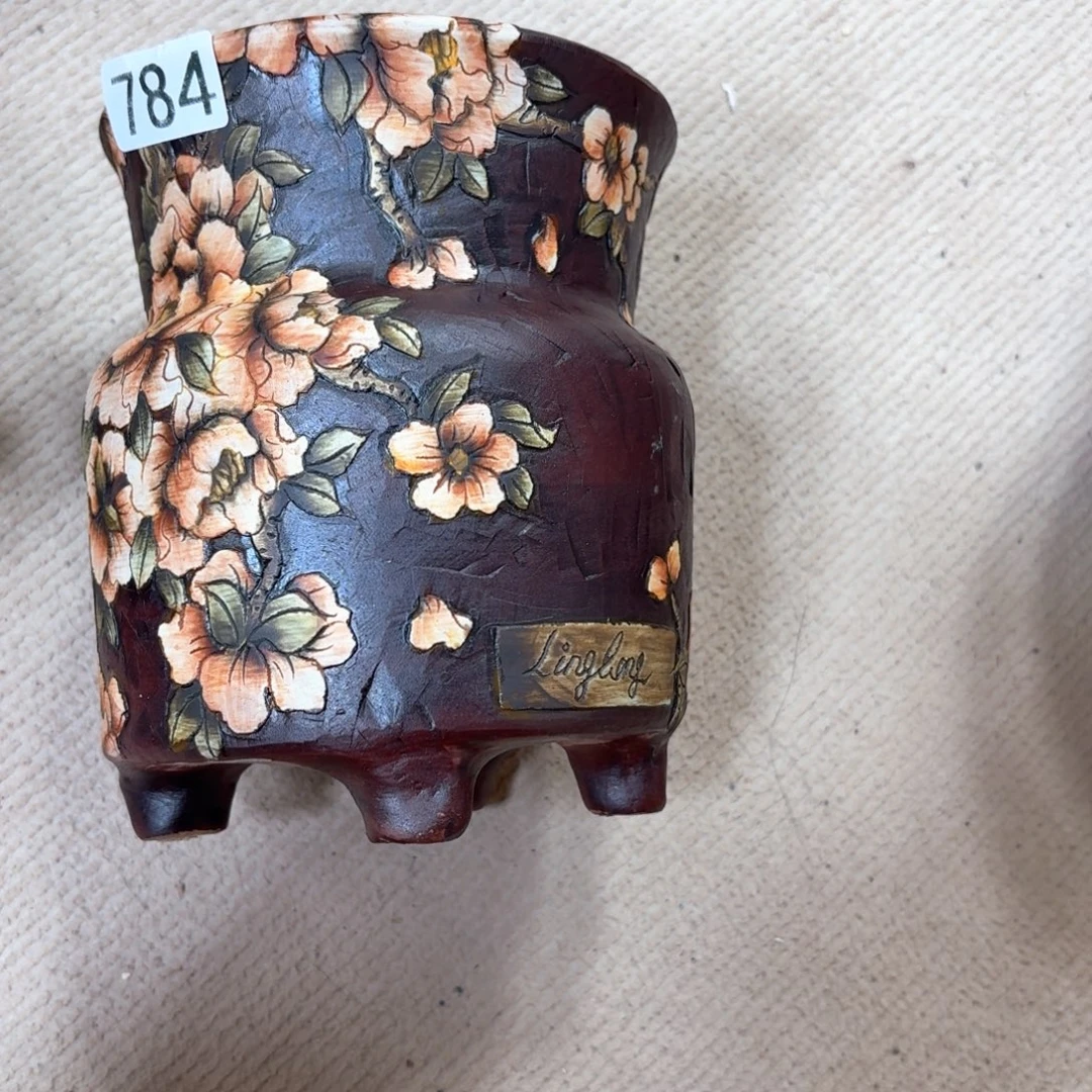巨***墙紫砂花盆陶瓷多肉花盆精品